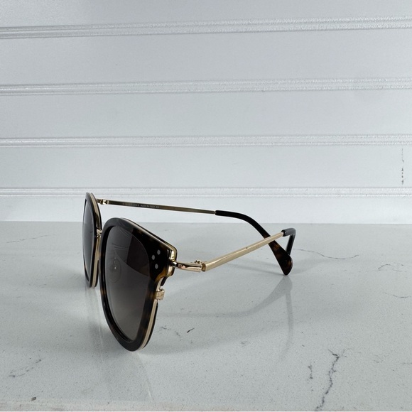 CELINE Sunglasses CL 40035/F Havana Brown 52K 54019 140 - 3 Made In Italy